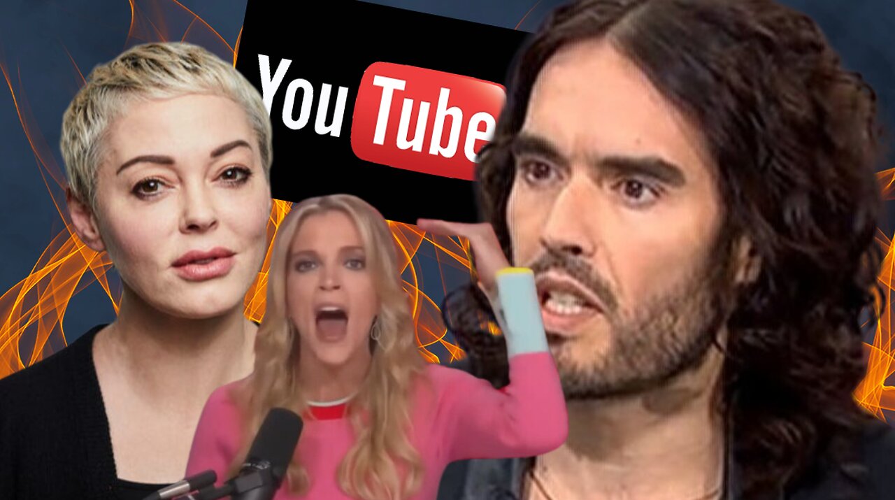 Russell Brand Demonetized By YouTube | Rose McGowan Questions The Media's Narrative