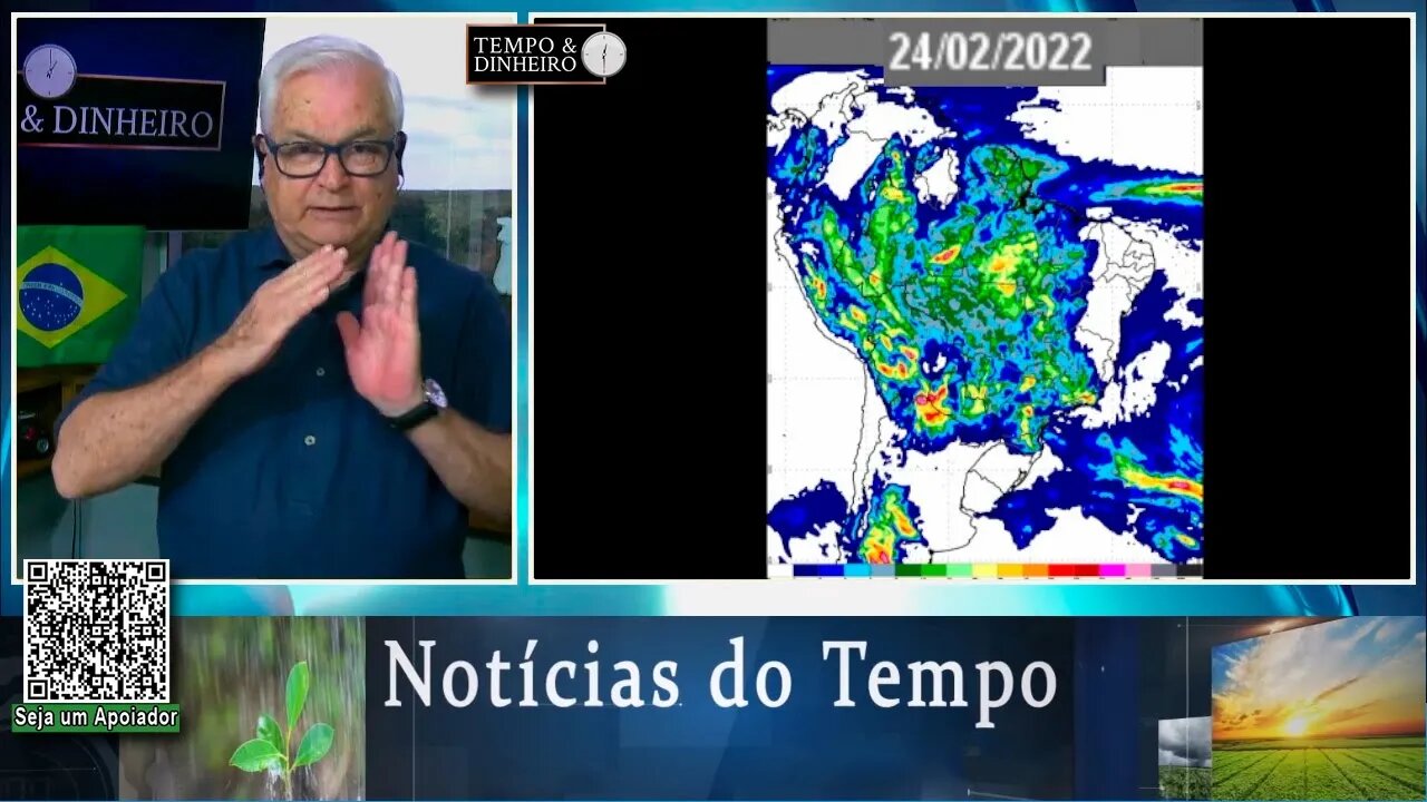 Previsão do tempo indica tempestades no Sudeste, Centro-norte e seca no Sul