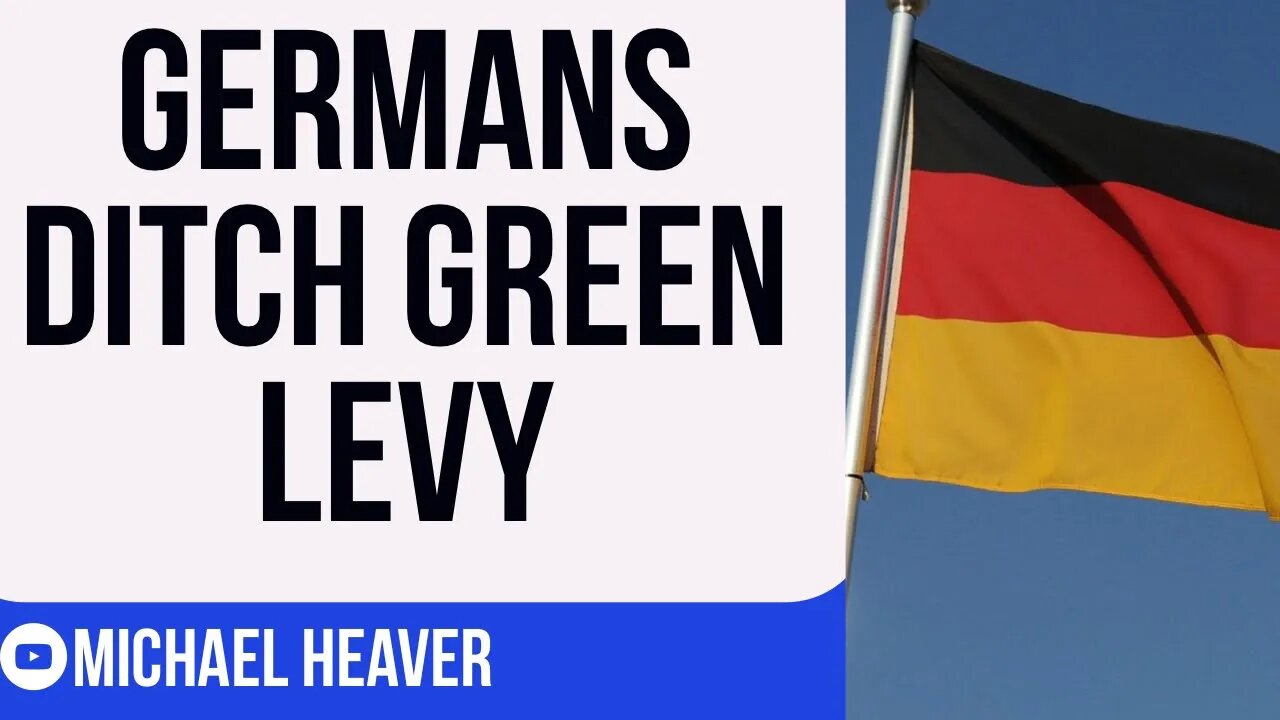 Germany To ABOLISH Green Tax