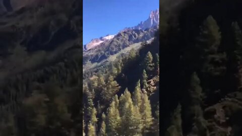 POV: you in a cable car ride in Chamonix, France #shorts