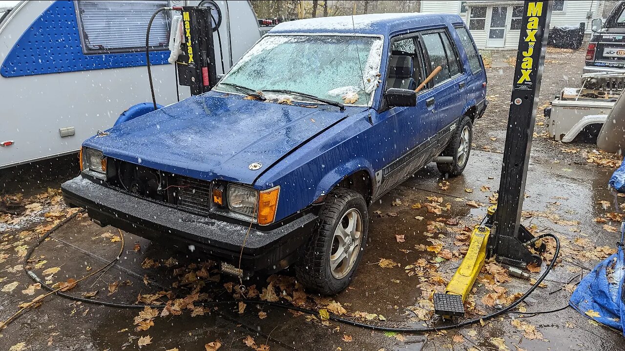 WE GOT STOMPER BACK! - 1984 Toyota Tercel SR5 Wagon revival.