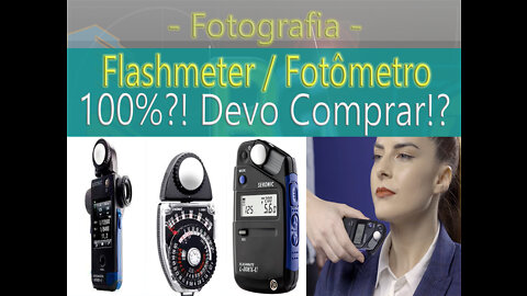 Flashmeter/Fotômetro é 100%? Comprou ou Não Compro? #fotometro #flashmeter