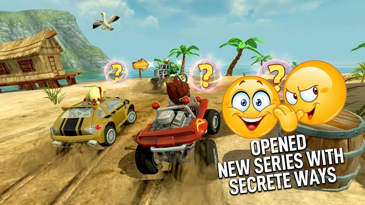 Beach Buggy Racing, unlocked New Series by Secrete ways (Roads)