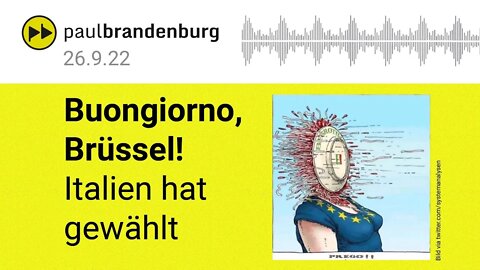 Buongiorno Brüssel! / Kommentar