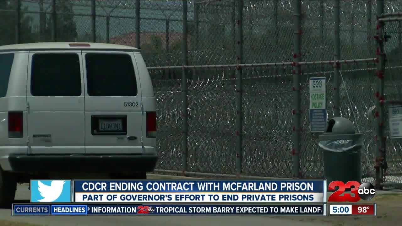 CDCR ending contract with McFarland prison