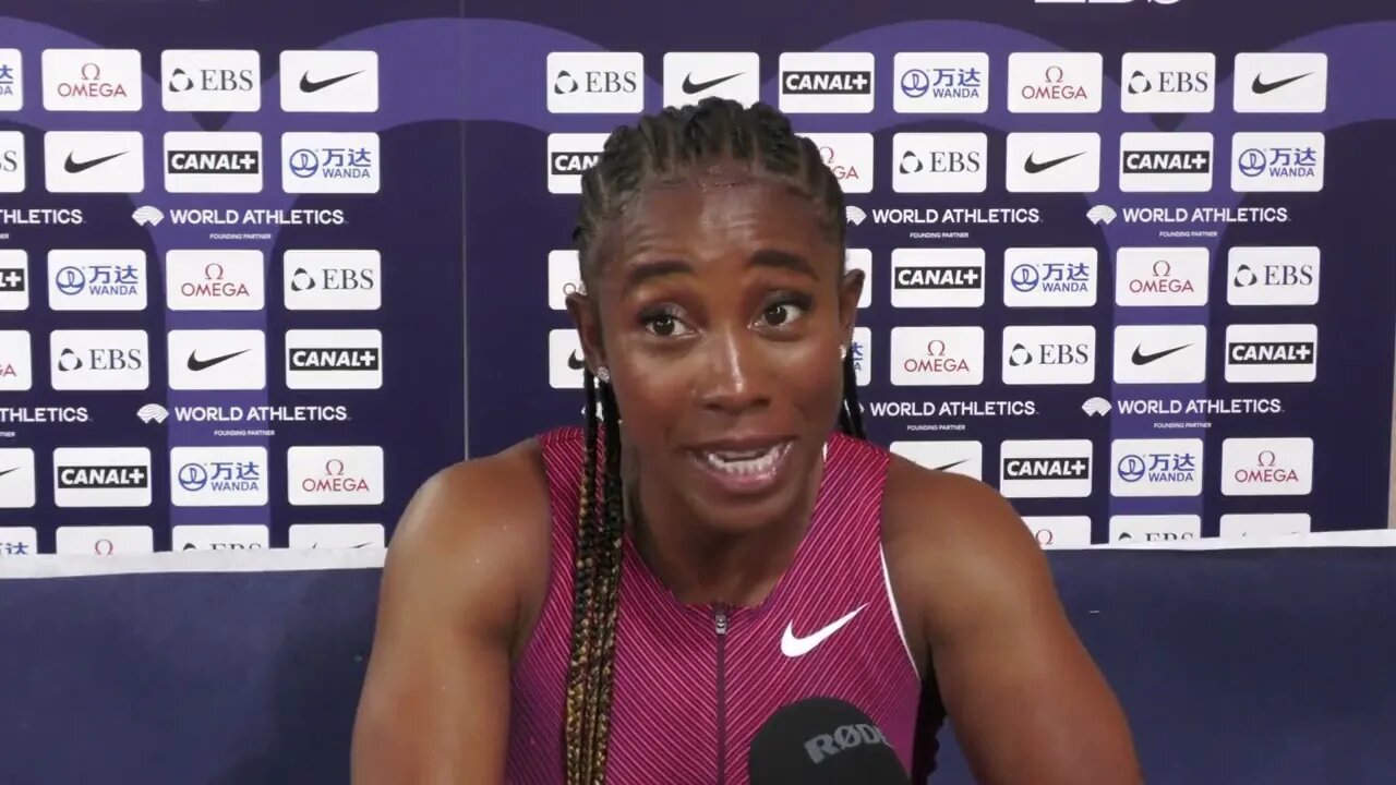 Shelly-Ann Fraser-Pryce Monaco diamond league 100m interview