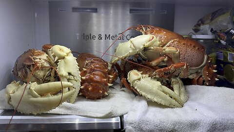 Fresh Crayfish With Chef