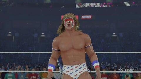 WWE2K23 The Ultimate Warrior Entrance