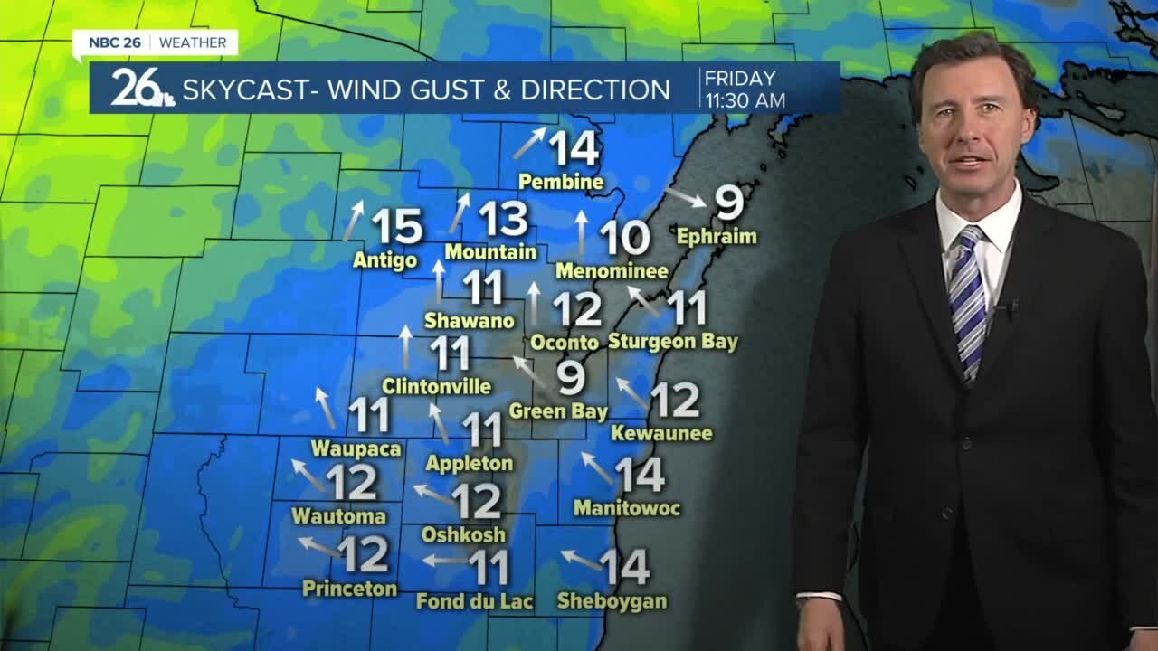 Michael Fish's NBC 26 weather forecast