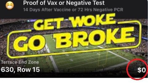 Get Woke, Go Broke: New Orleans Saints Are Selling Tickets for Less than $1