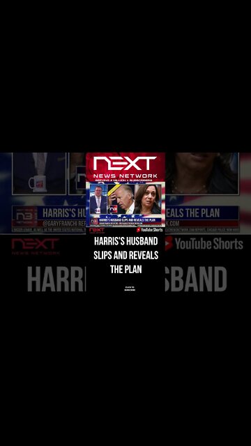 Harris's husband Slips and Reveals The Plan #shorts
