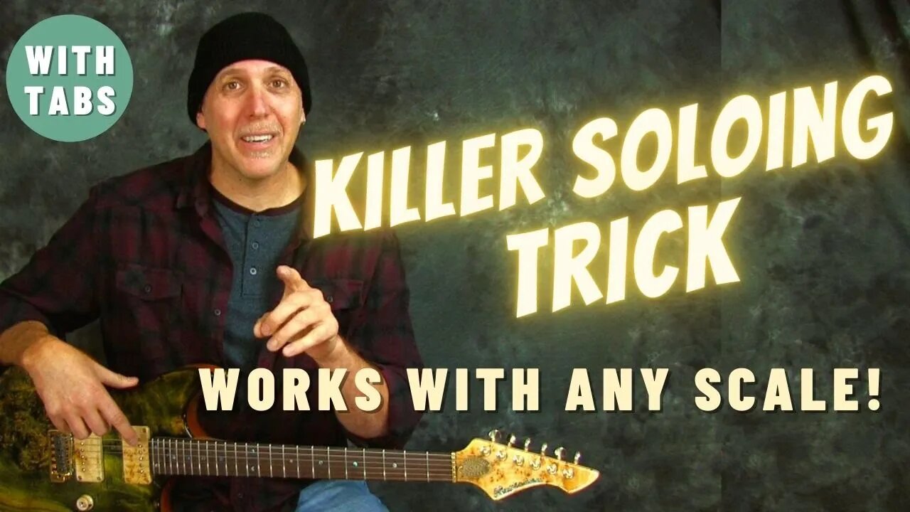 Killer Guitar Soloing Trick that works with Any Scale - Create New Sounds