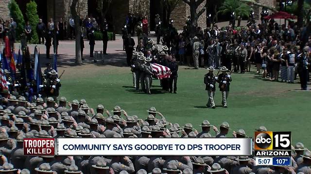 Community says goodbye to fallen DPS trooper