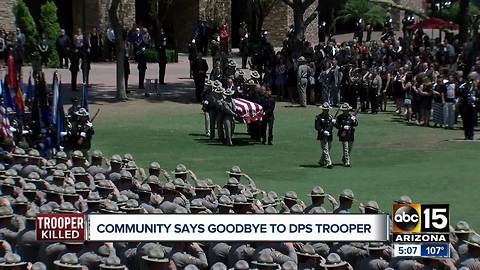 Community says goodbye to fallen DPS trooper