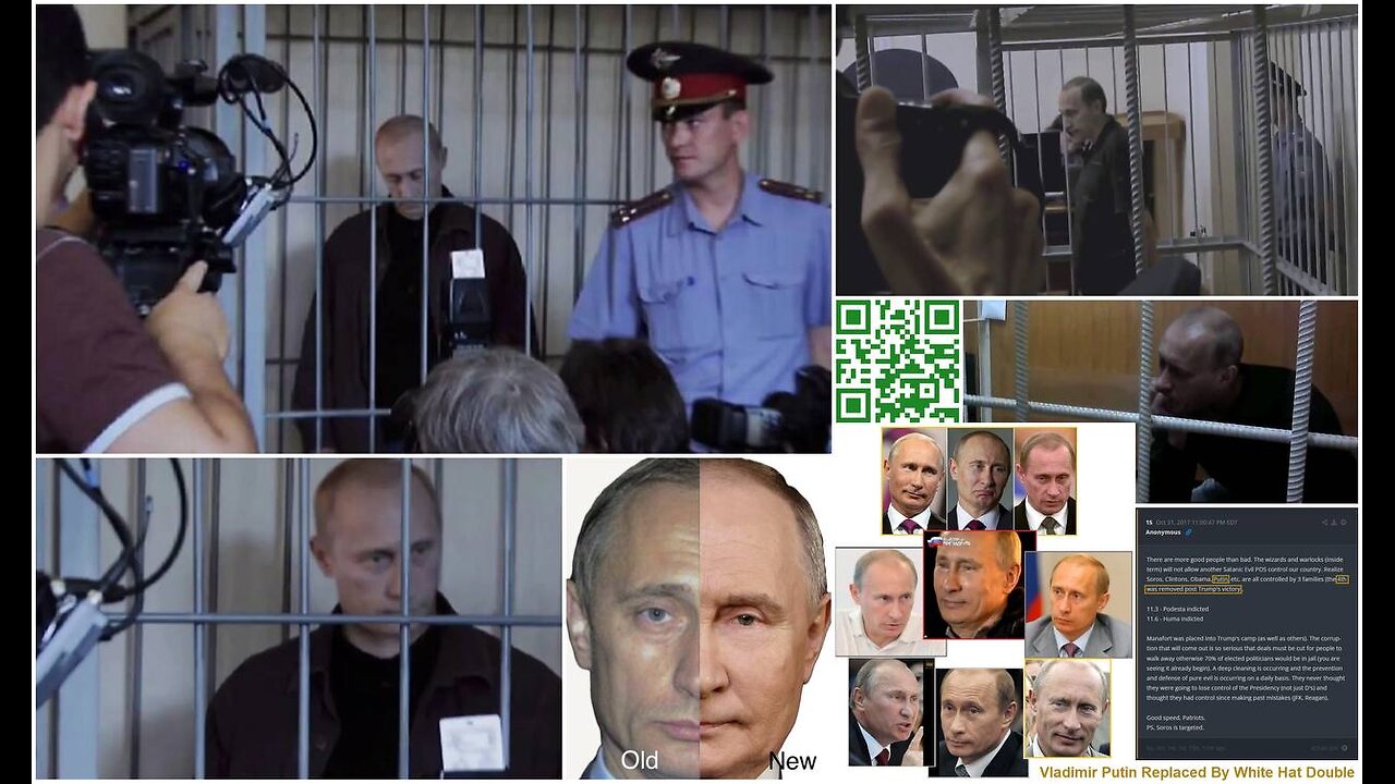 Vladimir Putin Arrested, Executed & Replaced Years Ago with White Hat Military Alliance Double