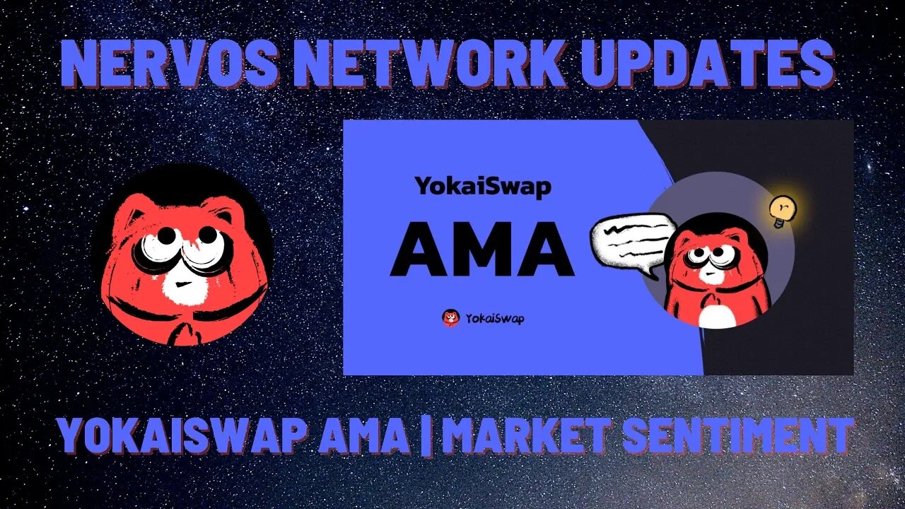 Nervos Network Updates | YokaiSwap AMA & Market Sentiment