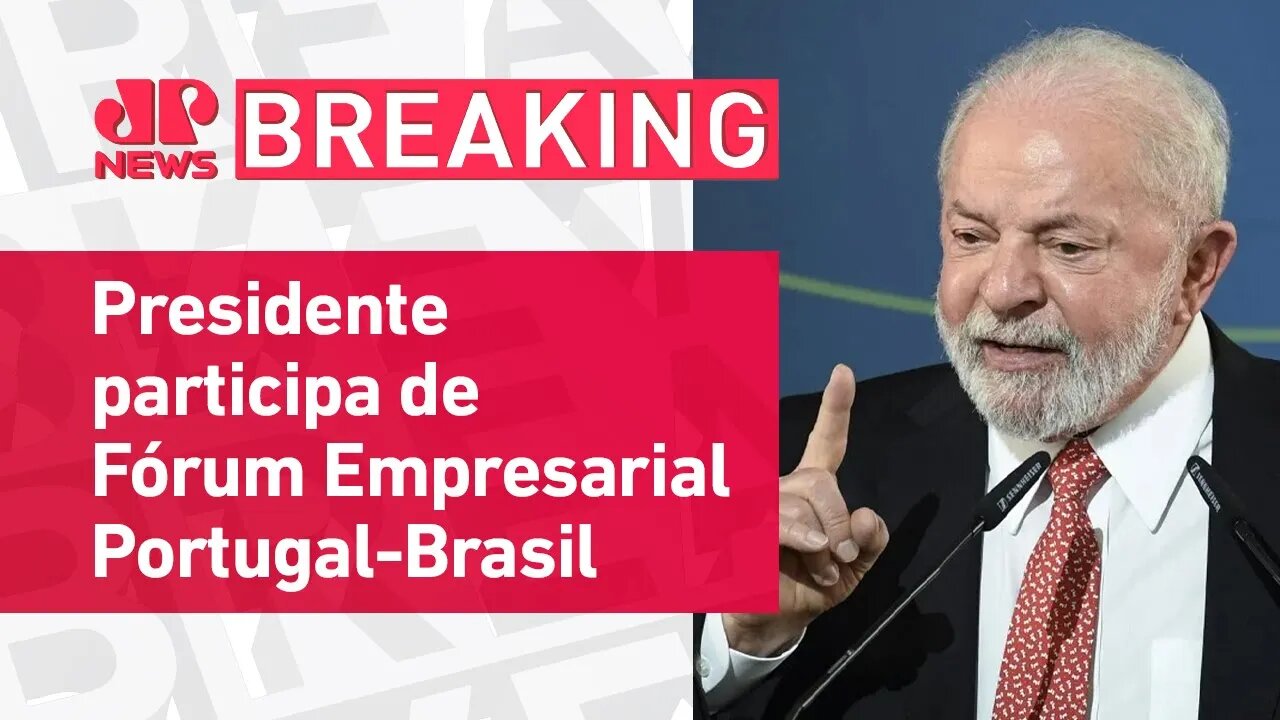 Lula reforça crítica ao atual nível da Taxa Selic, em Portugal I BREAKING NEWS