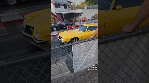 Mustang and Camaro getting down @wilkesborodragway