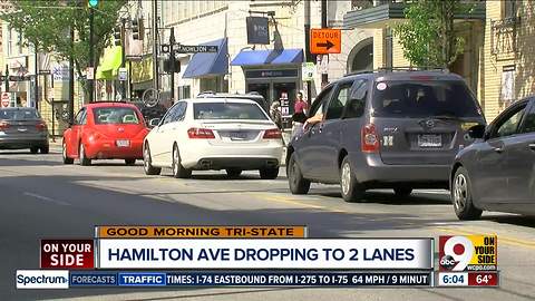 Lane changes coming to Northside's Hamilton Avenue