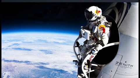 One jumped from space (world record supersonic freefall