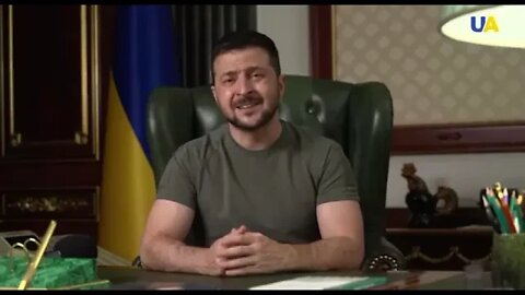 Address from Ukrainian president Volodymyr Zelensky￼