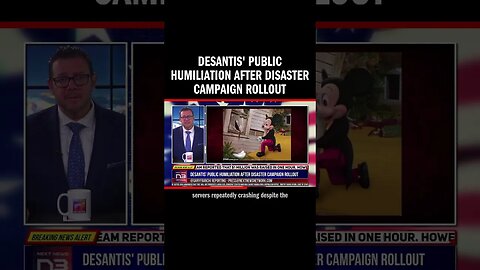 DeSantis' Public Humiliation after Disaster Campaign Rollout