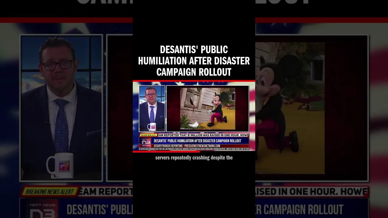 DeSantis' Public Humiliation after Disaster Campaign Rollout