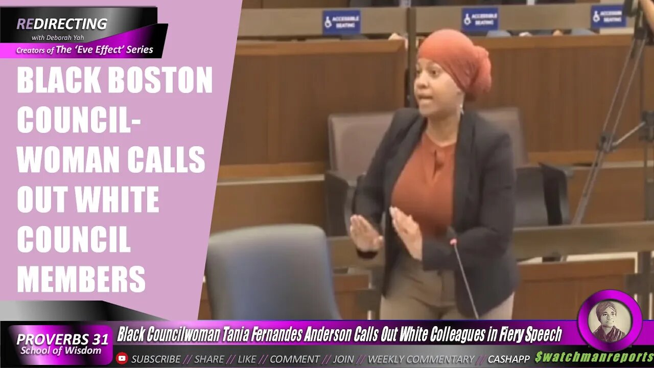 Black Councilwoman Tania Fernandes Anderson Calls Out White Colleagues in Fiery Speech