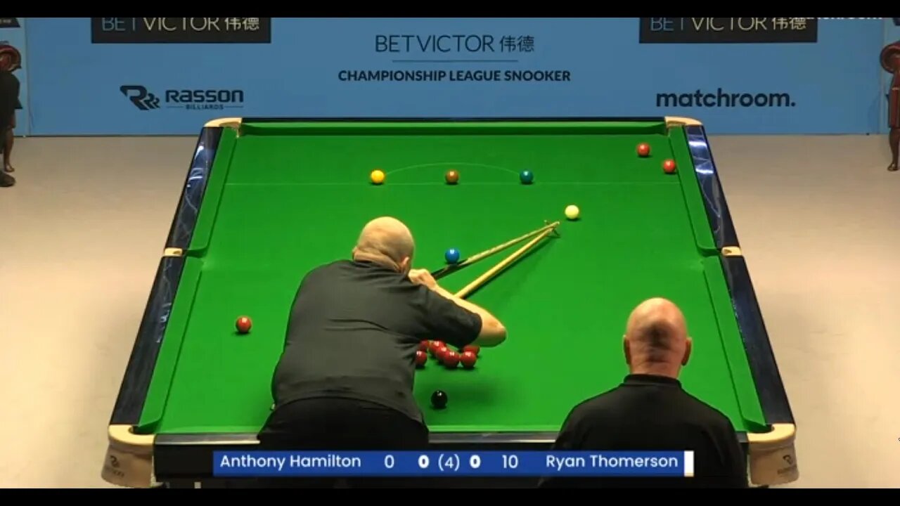 Best SNOOKER Anthony Hamilton vs RyaThomerson match