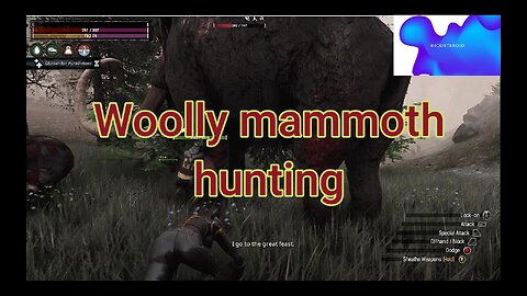 Conan Exiles Woolly mammoth hunting Big Busty boobs #Boosteroid #conanexiles