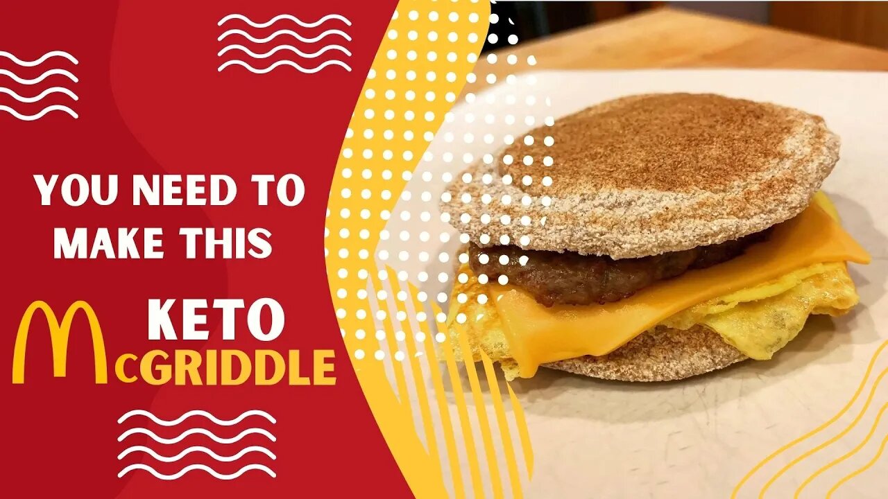 The Best Keto McGriddle Clone - Taste Like The Real Thing - only 4g net carbs