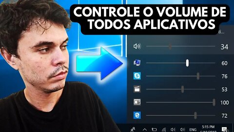 COMO CONTROLAR O VOLUME DE TODOS OS APLICATIVOS NO WINDOWS