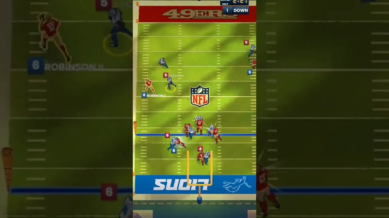 Should have been an interception #nfl #mobile #games