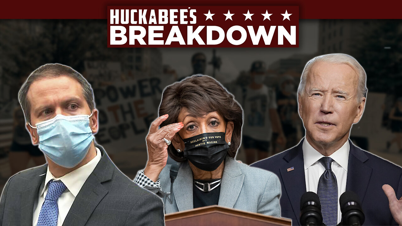 Joe Biden and Maxine Waters Might've Helped Derek Chauvin Get a Retrial | Breakdown | Huckabee
