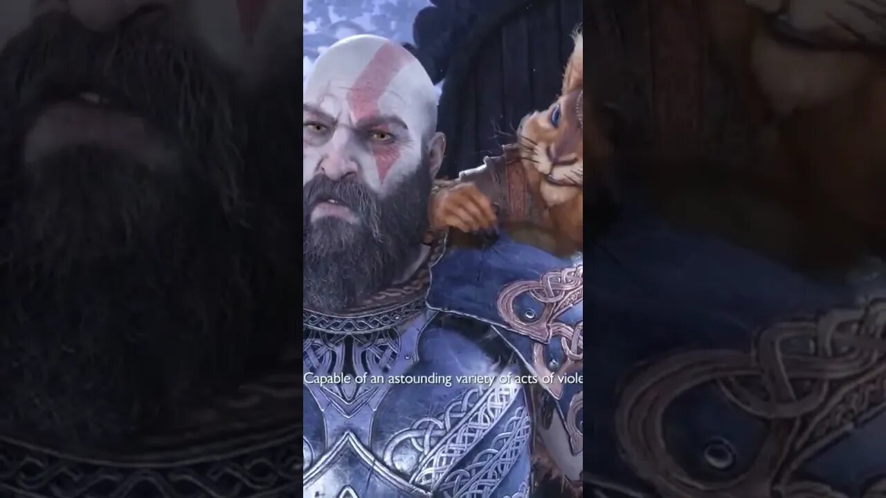 the squirrel GOD OF WAR RAGNAROK