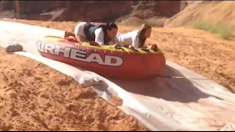 Funny water slide fails 😱🤣🤣🤣😱 #funny #fail