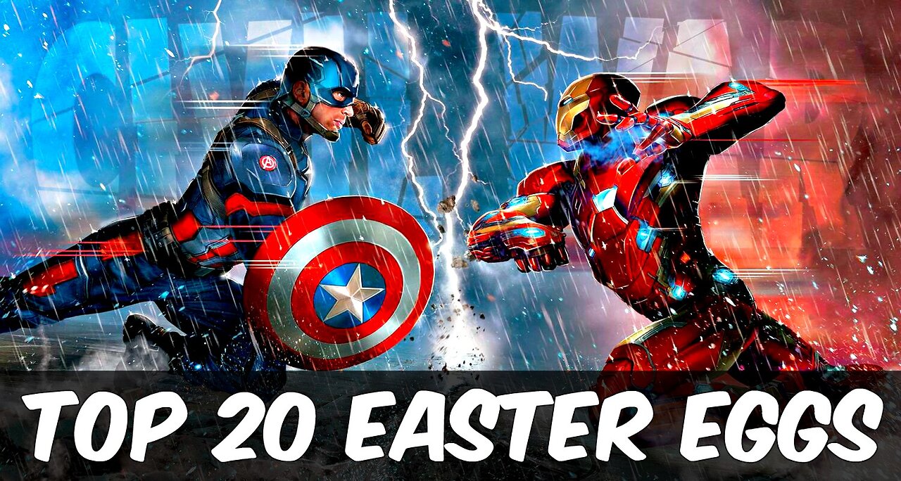 Captain America Civil War - Top 20 Easter Eggs (2016)