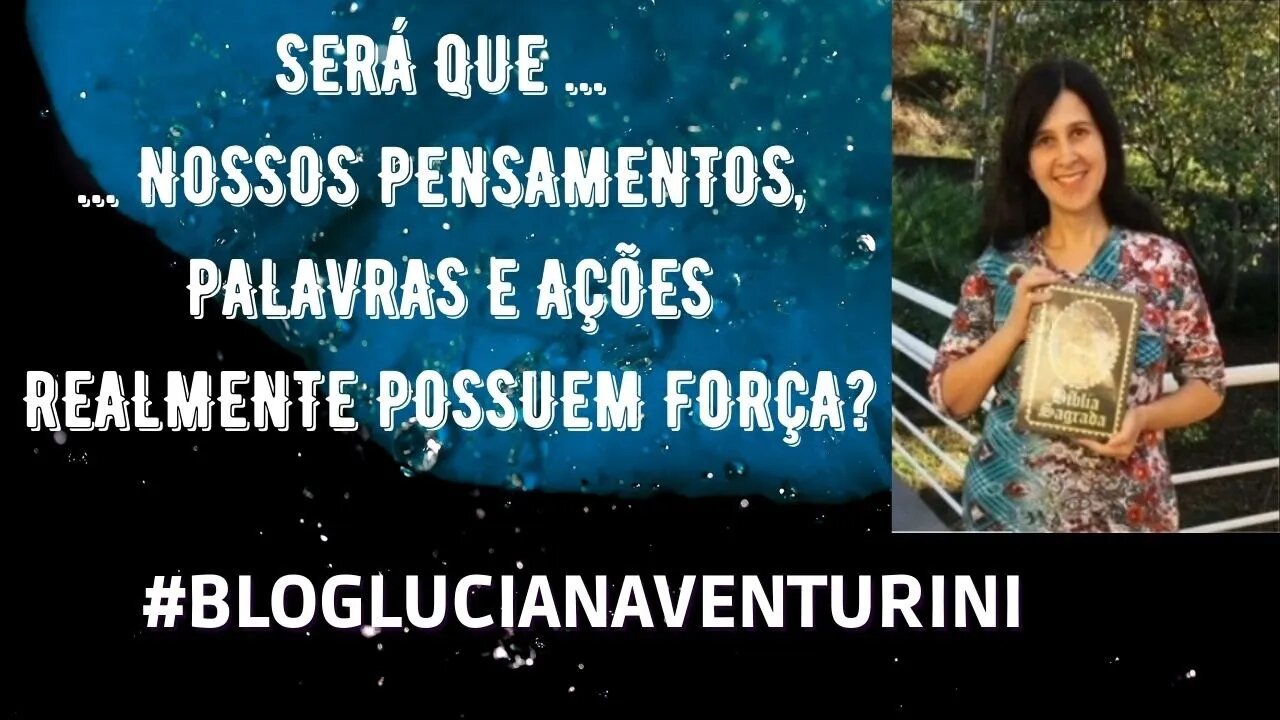 Será que ... ... nossos pensamentos, palavras e ações realmente possuem força? #SílvioAlbuquerque