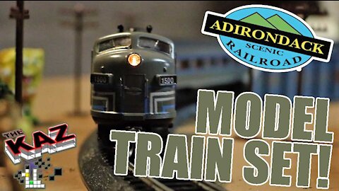 Adirondack Scenic Railroad Model Train Layout