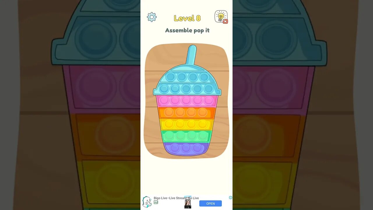 ASSEMBLE POP IT DOP 3