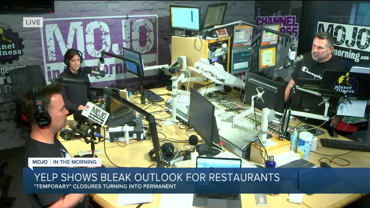 Mojo in the Morning: Yelp shows bleak outlook for restaurants