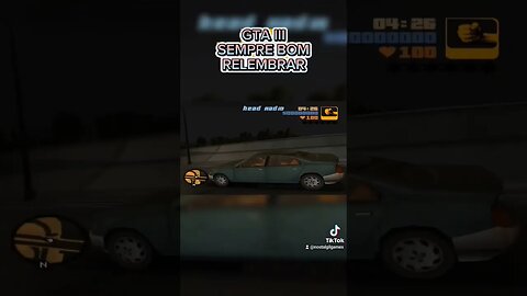 Modo nostalgia ativado com esse clássico GTA III #gaming #gamingvideos