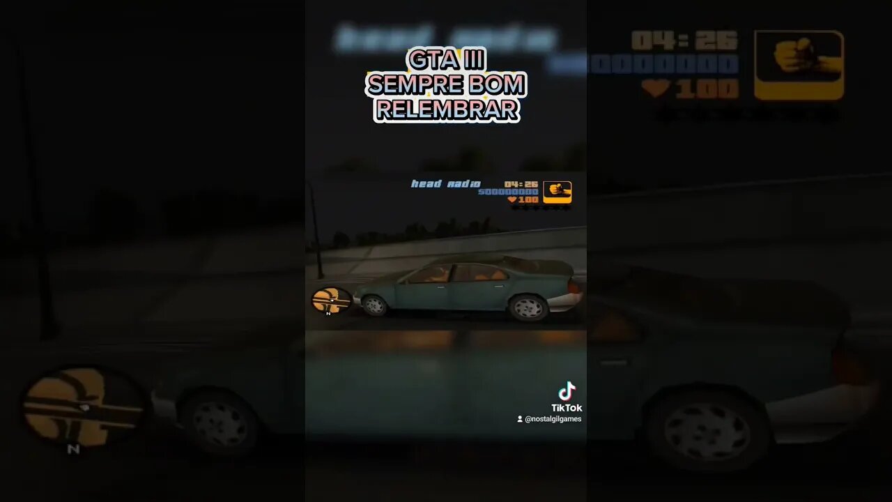 Modo nostalgia ativado com esse clássico GTA III #gaming #gamingvideos