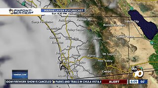 10News Pinpoint Weather for Sun. May 10, 2020