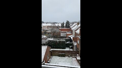 Snow in Belgium