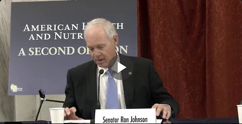 Sen. Ron Johnson: "The Coronavirus pandemic... was used to frighten...