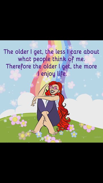 The Older I get, the Less I Care About What People Think of Me [GMG Originals]