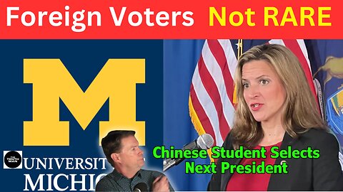 Illegal Vote by Student from China WILL COUNT!