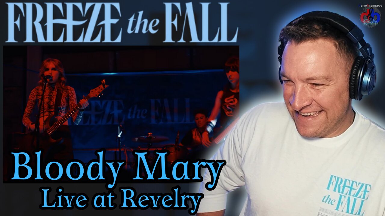 Freeze the Fall "Bloody Mary" 🇨🇦 Lady Gaga cover | Live at the Revelry | DaneBramage Rocks Reaction