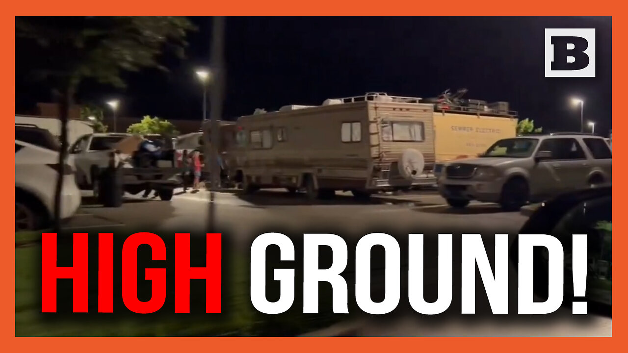 High Ground: Fort Myers Parking Lot Packed with Milton Evacuees